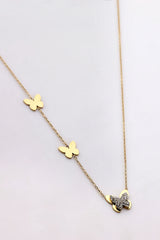 Gold Wings Necklace