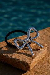 Sterling Ribbon Cuff