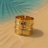 Gold Digger Statement Bangle