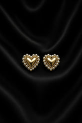 Pearlcore Hearts Earrings