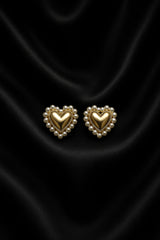 Pearlcore Hearts Earrings