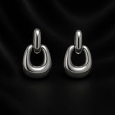 Chrome Loops Earrings