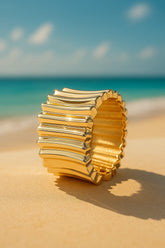 Classy Clink Statement Bangle