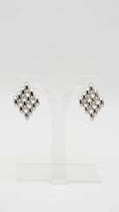 Silver Mesh Earrings