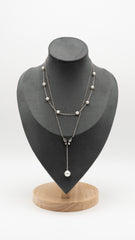 Silver Fleurwing Necklace