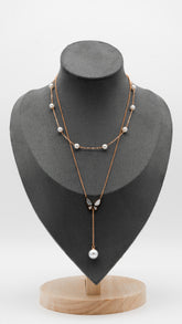 Rose gold Fleurwing Necklace