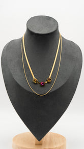 Velvety Amber Necklace