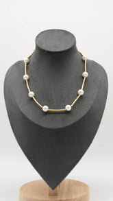 Gold Gleaming Tide Necklace
