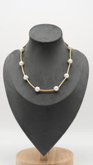 Gold Gleaming Tide Necklace