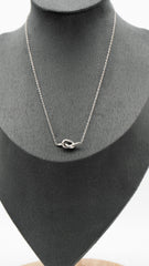 Silver Knot Necklace