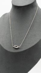 Silver Knot Necklace