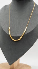 Cubia Golden Link Necklace