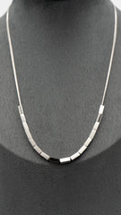 Cubia Silver Link Necklace