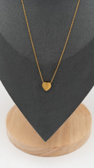 Golden Heartlet Necklace