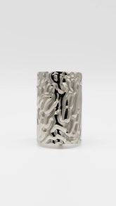 Silver Melt Hair Pin Hook