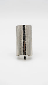 Silver Edge Hair Pin Hook