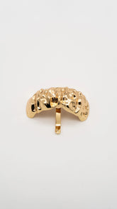 Auric Ruffle Hair Pin Hook