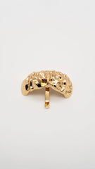 Auric Ruffle Hair Pin Hook