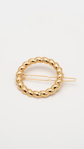 Golden Curl Barette Clip