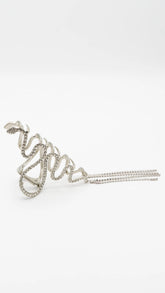 Serpent Drape Claw Clip