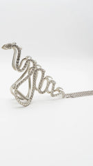 Serpent Drape Claw Clip