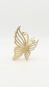 Crystal Wing Claw Clip