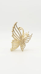Crystal Wing Claw Clip