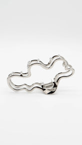 Silver Lining Claw Clip