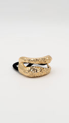 Sculpted Gild Hair Cuffs