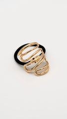 Golden Flow Hair Cuffs