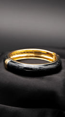 Evara Jet Black Bangle