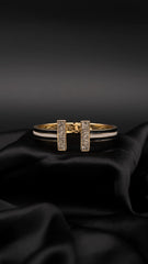 Mono Sparkle Bangle