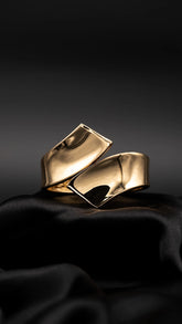Molten Fold Bangle