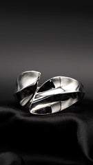 Silver Flux Bangle