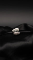 Twilight Dew Statement Ring
