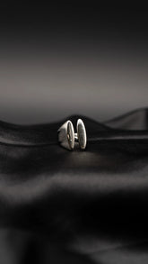 Nova Slit Statement Ring