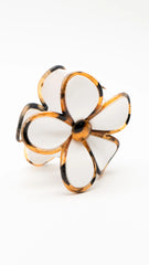 Ivory Bloom Claw Clip