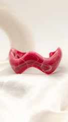 Sunset Swirl Resin Bangle