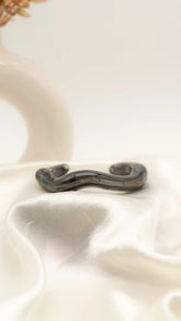 Smokey Crest Resin Bangle