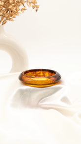 Caramel Gloss Resin Bangle