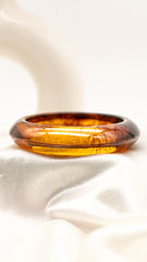 Caramel Gloss Resin Bangle