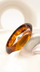 Caramel Gloss Resin Bangle