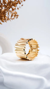 Classy Clink Statement Bangle