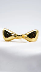 Silken Gold Knot Statement Ring