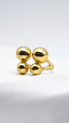 The Gleam Orb Statement Ring