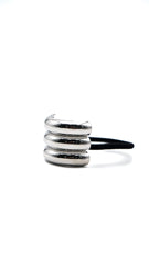 Triple Harmony Silver Cuff