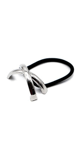 Nexus Cross Silver Cuff