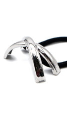 Nexus Cross Silver Cuff