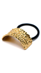 Golden Wrinkled Cuff