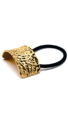 Golden Wrinkled Cuff